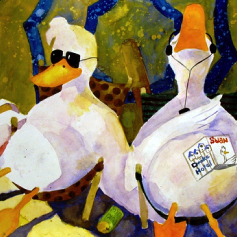 Sitting Ducks
16.5x22